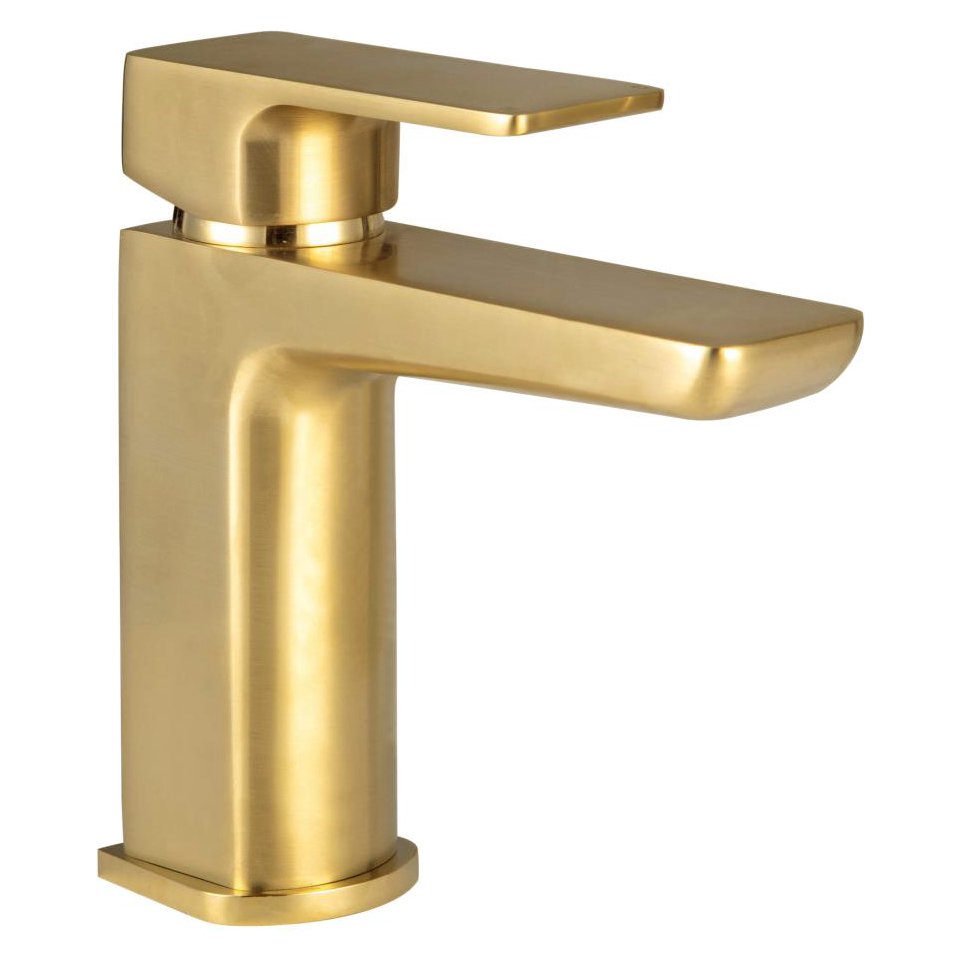MOQ Muro Basin Mono Mixer Brushed Brass