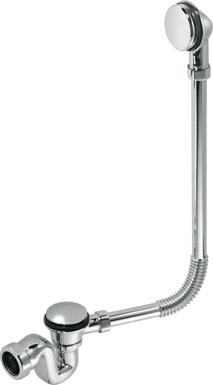 McAlpine CP bath trap/o-flow BRASSTRAP-50-CP