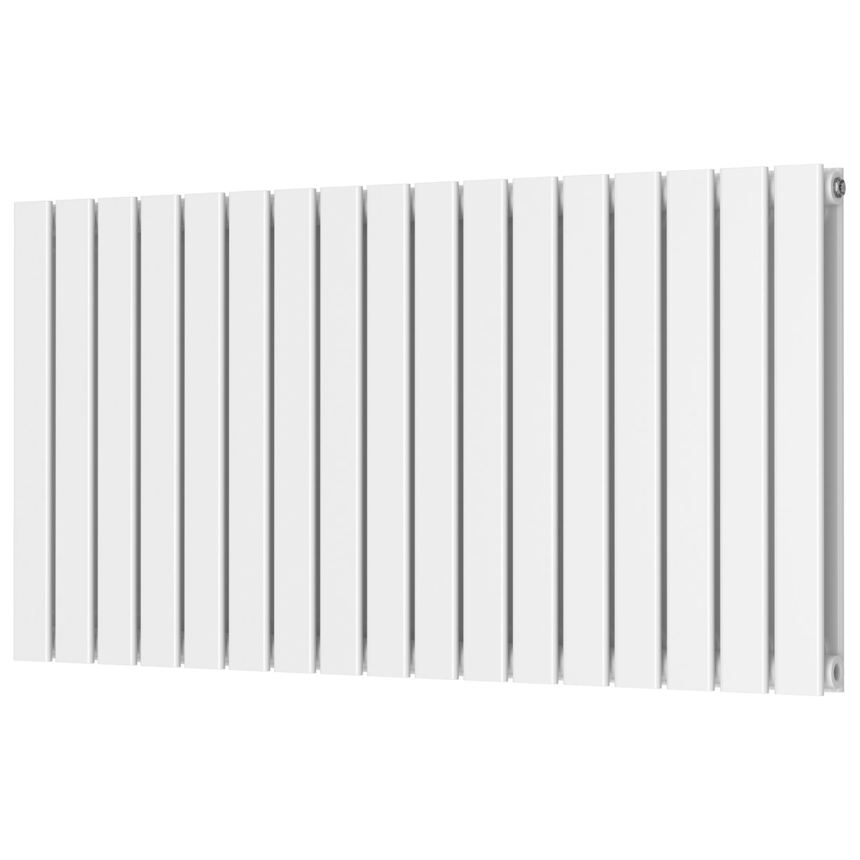 Bravo Designer Radiator Double 600mm x 1158mm White