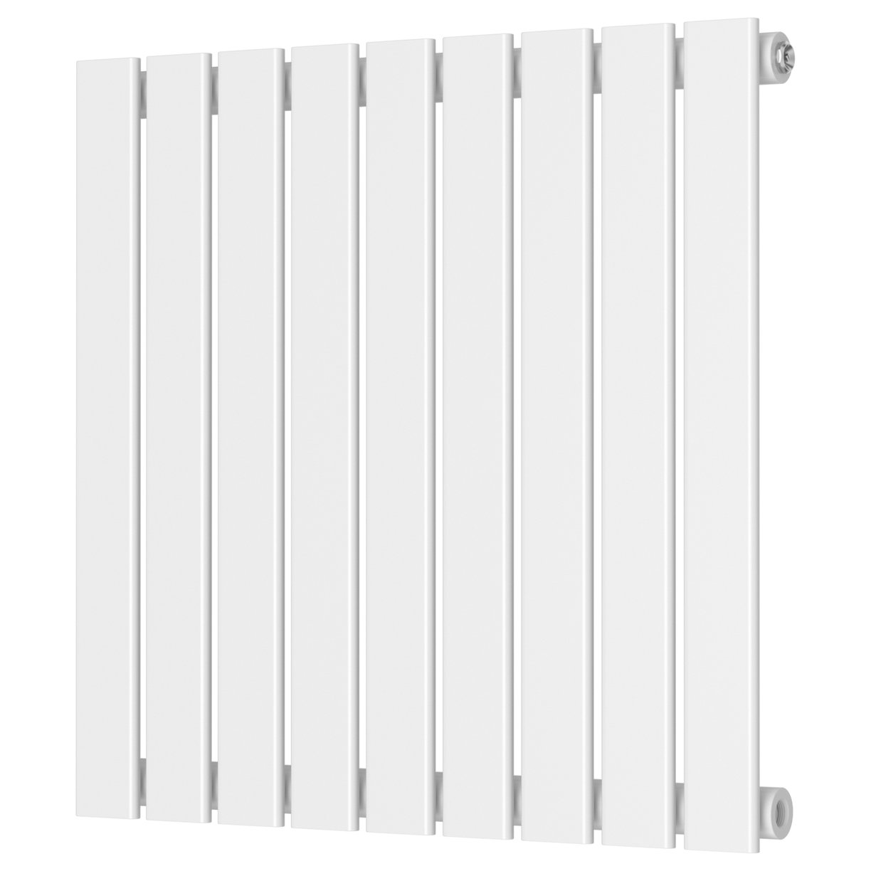 Bravo Designer Radiator Single 600mm x 614mm White
