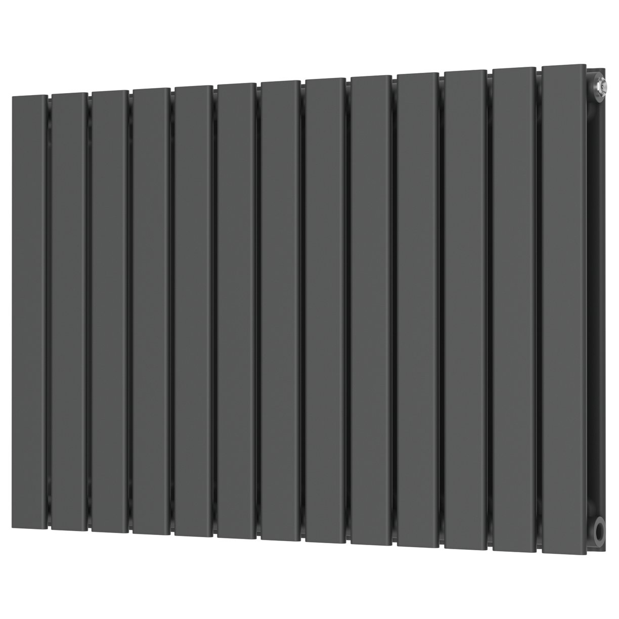 Bravo Designer Radiator Double 600mm x 886mm Anthracite