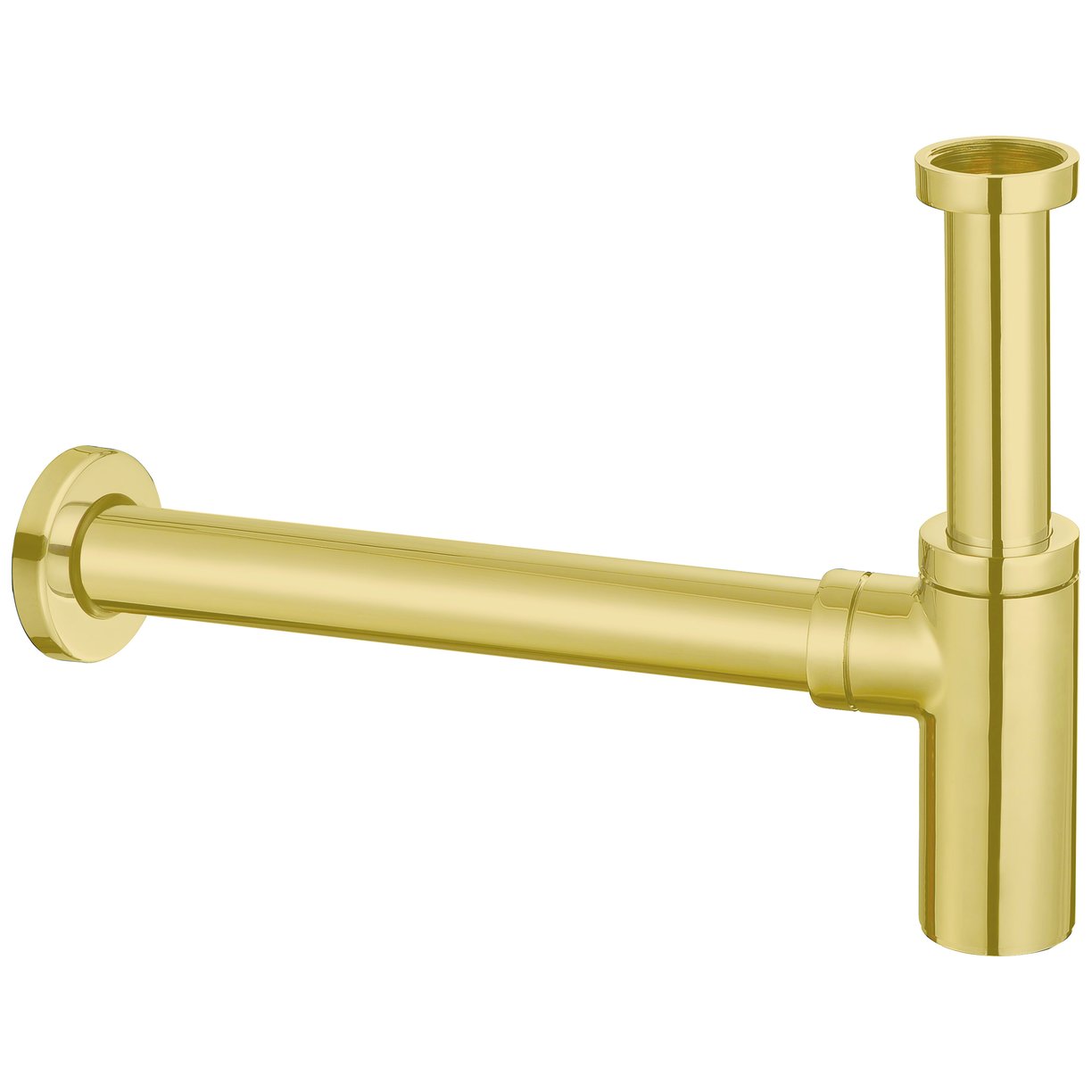 MOQ Minimalist Bottle Trap Brushed Brass