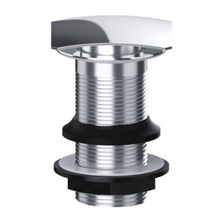 Square Clicker Unslotted Basin Waste