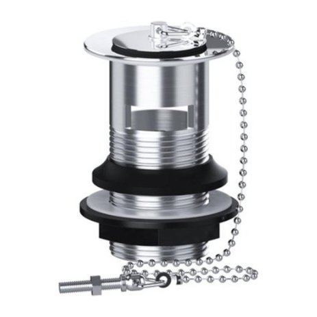 Chrome Plug Slotted Basin Waste