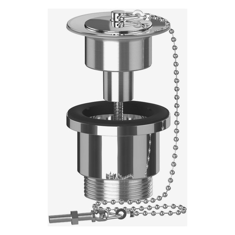 Universal Basin Waste Chrome Plug