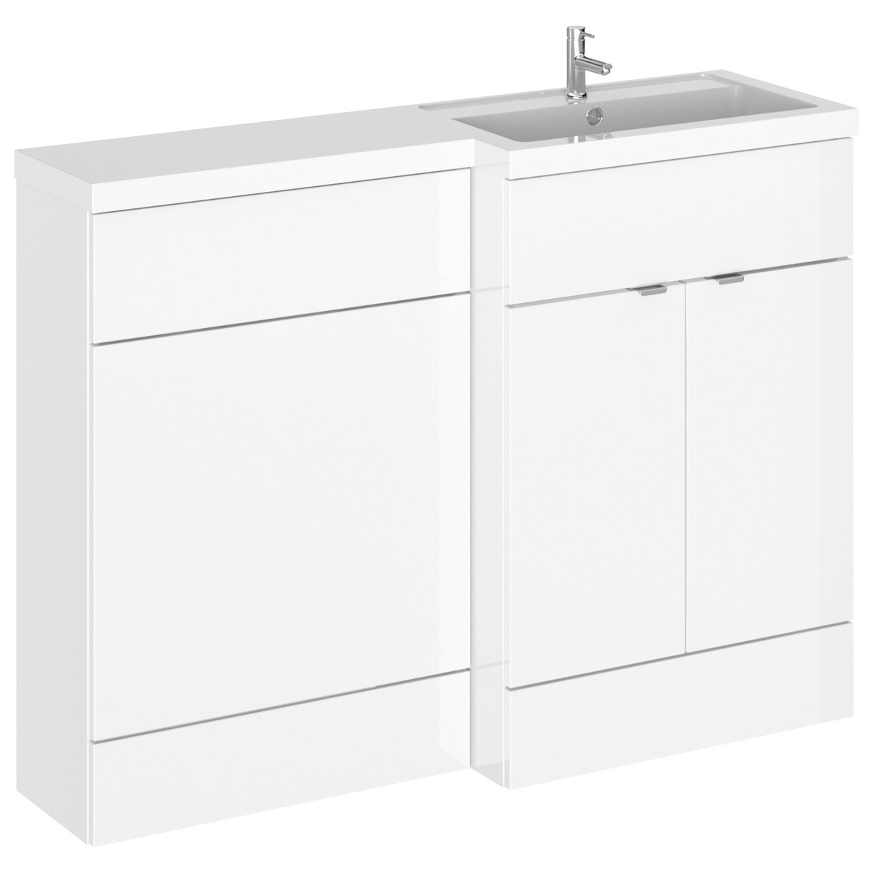 1200Mm Combination - Fd Option 1 - Rh - Gloss White