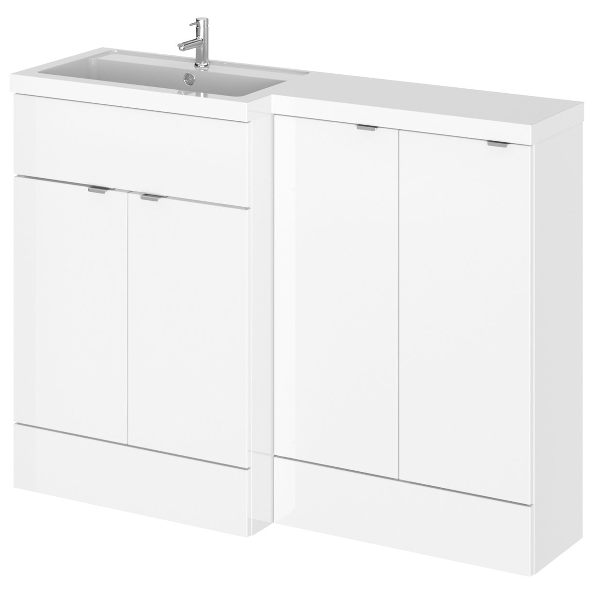 1200Mm Combination - Fd Option 2 - Lh - Gloss White