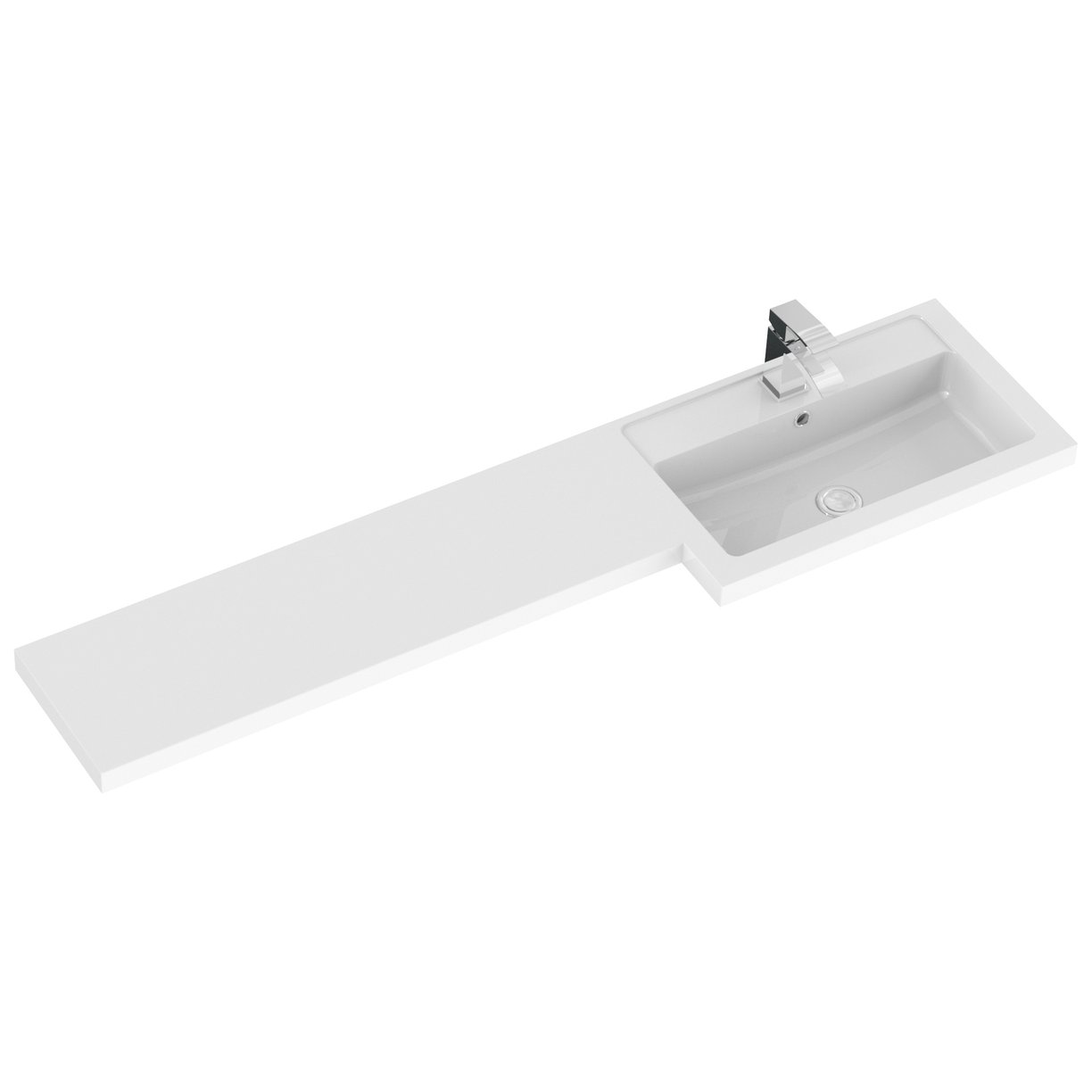 1500Mm Combination - Fd Option 1 - Rh - Gloss White