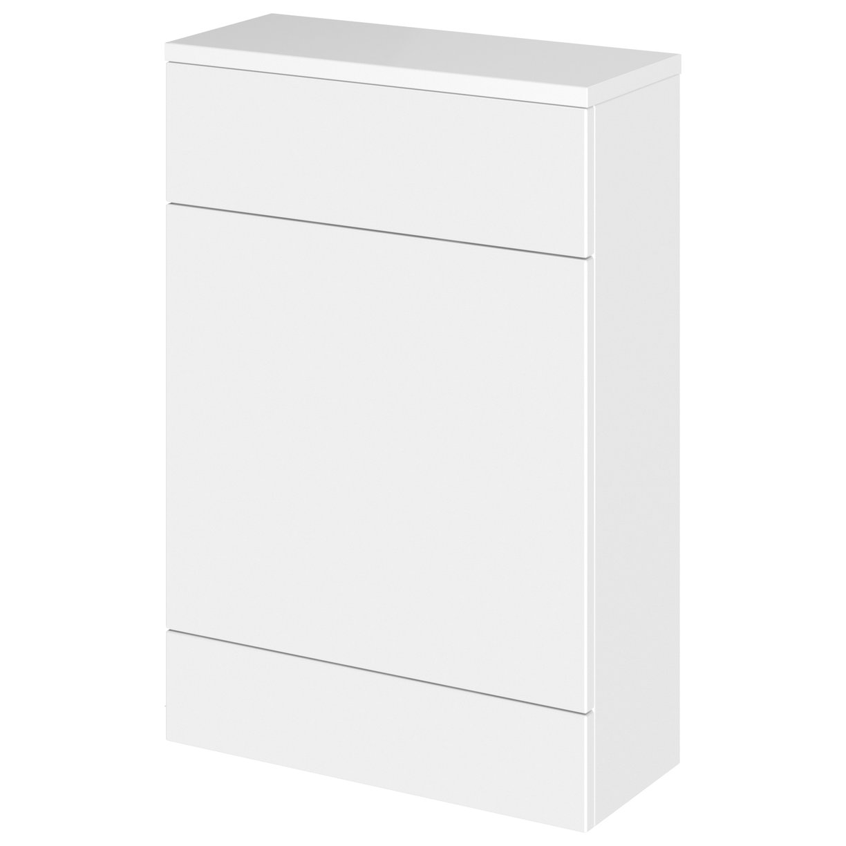 600 Wc Unit (255Mm Deep)       - Gloss White
