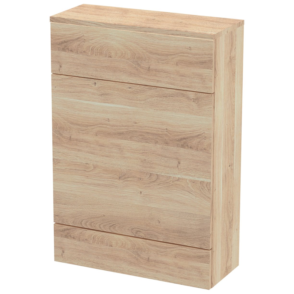 600 Wc Unit (255Mm Deep) - Bleached Oak