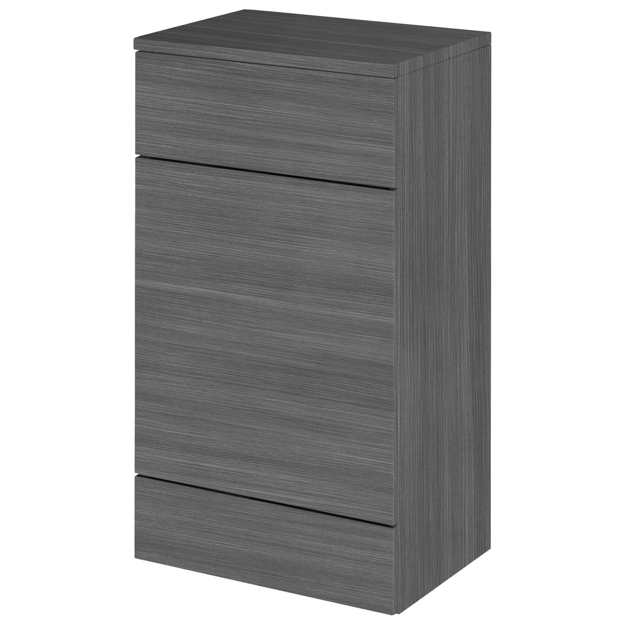 500 Wc Unit (355Mm Deep)       - Grey Woodgrain