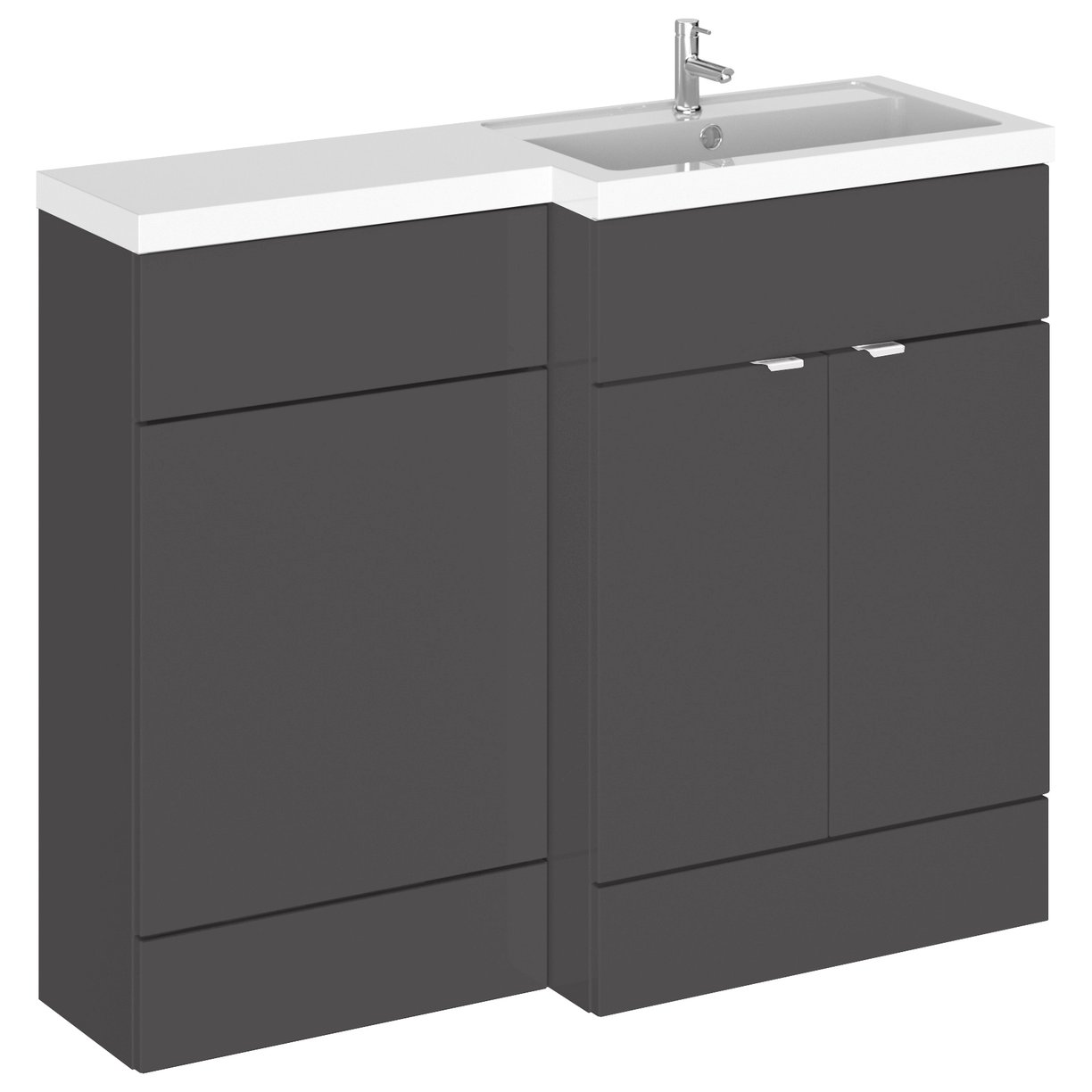 1100Mm Combination - Fd - Rh - Gloss Grey