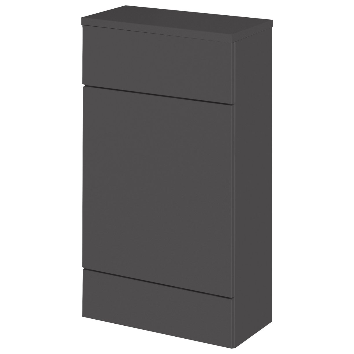 500 Wc Unit (255Mm Deep)       - Gloss Grey