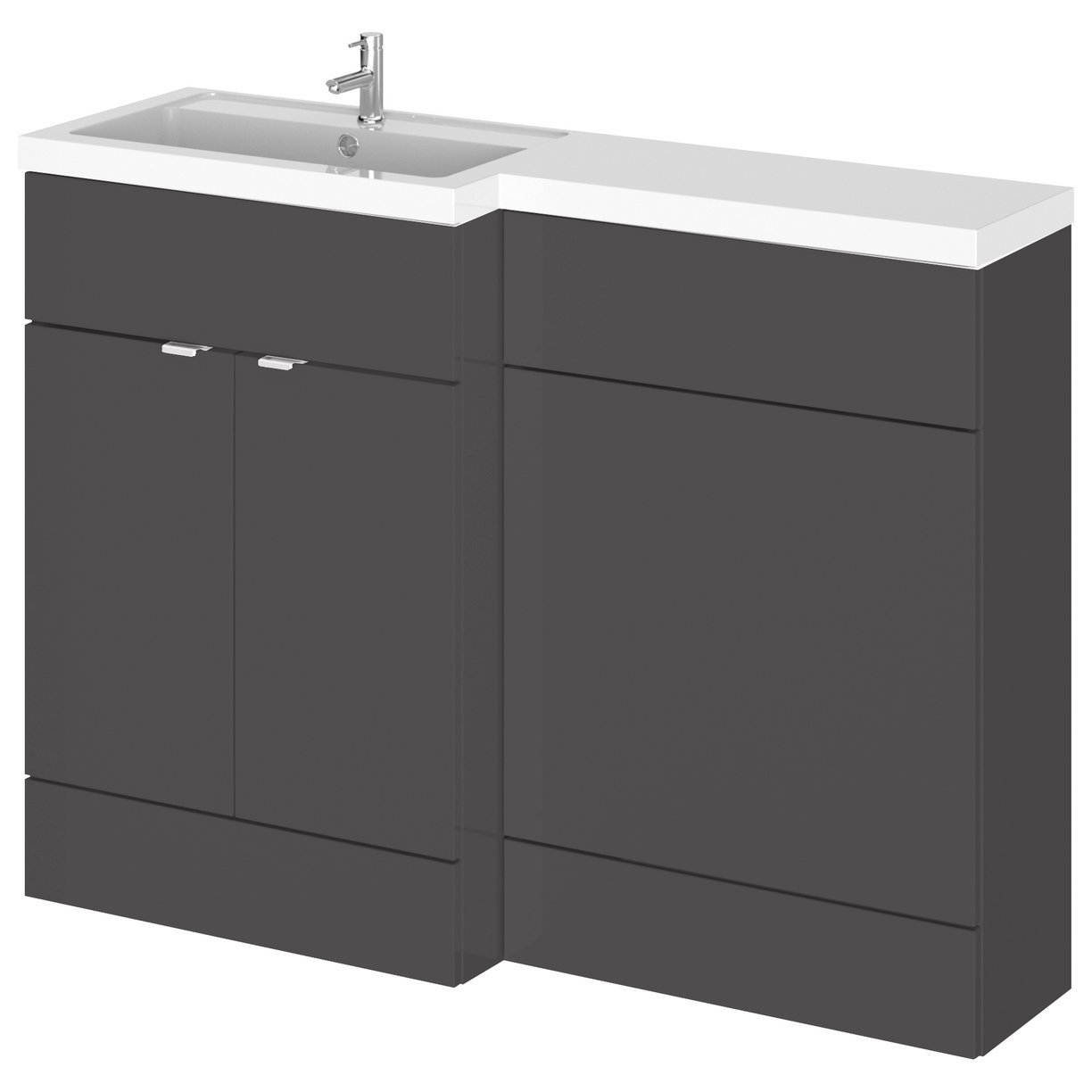 1200Mm Combination - Fd Option 1 - Lh - Gloss Grey