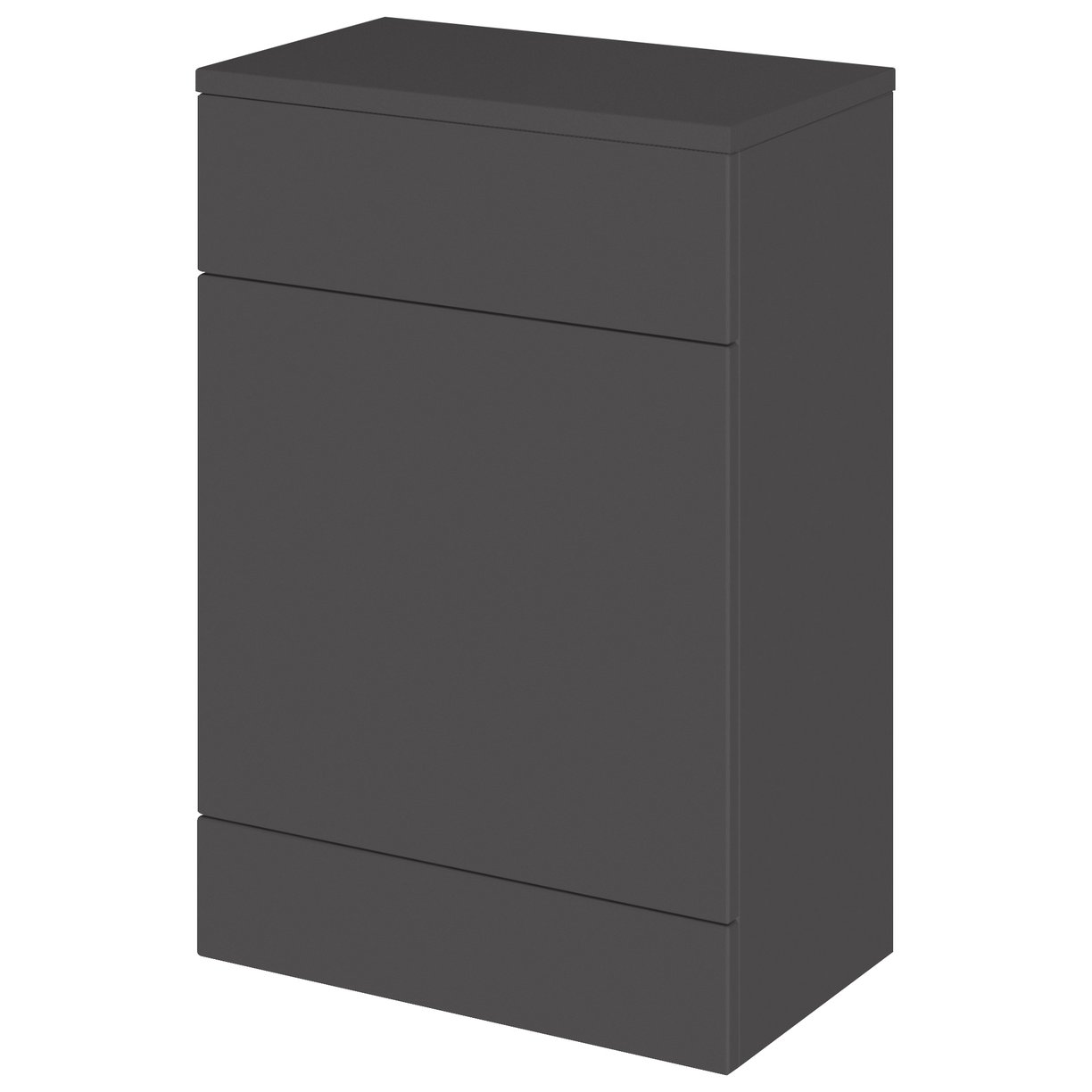 600 Wc Unit (355Mm Deep)       - Gloss Grey