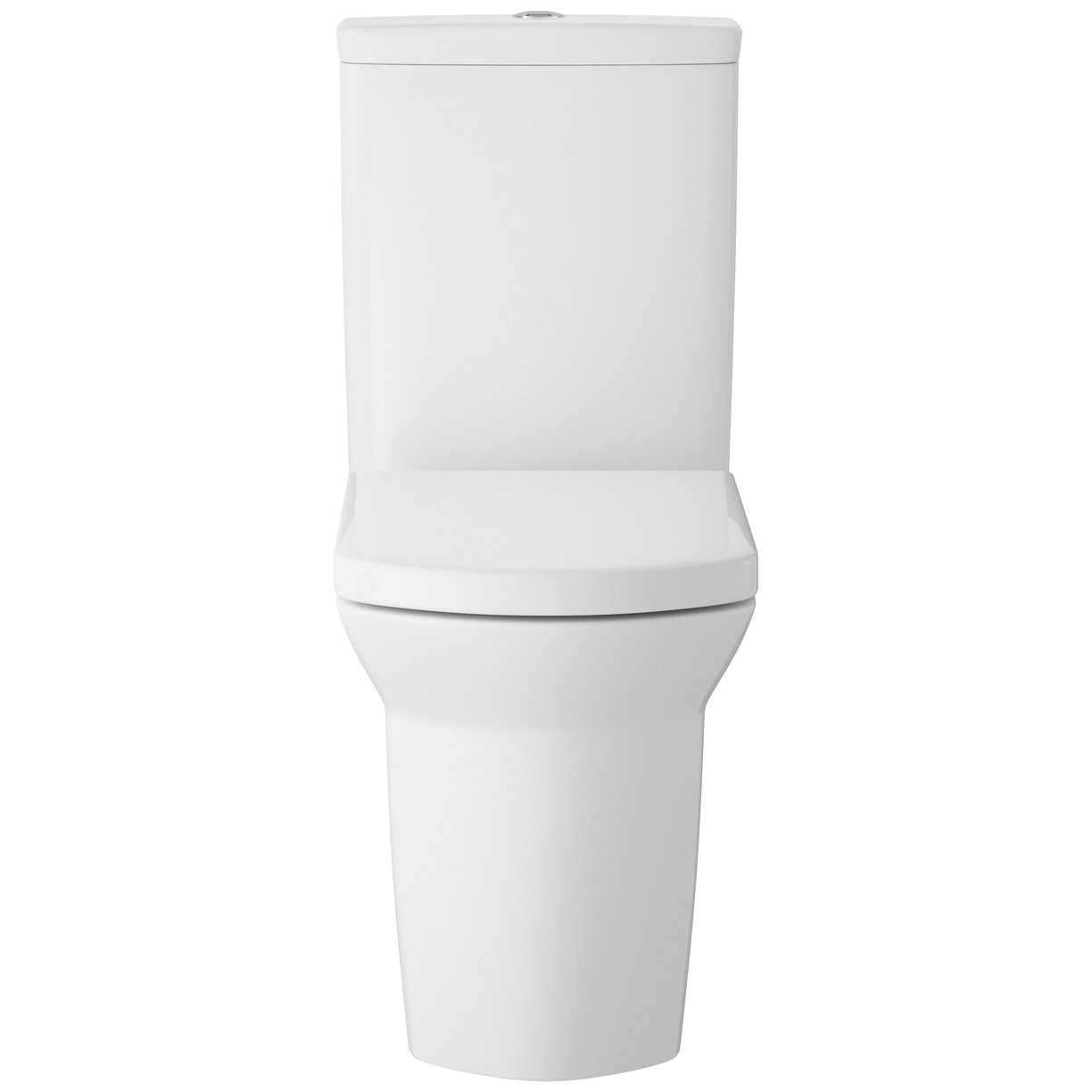 Maya Flush To Wall Wc And Seat - White