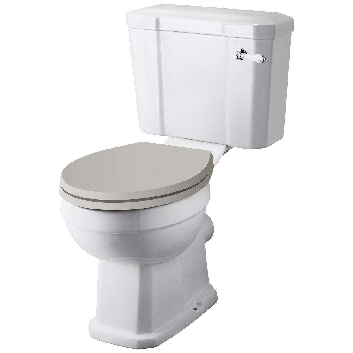 Richmond Close Coupled Pan & Cistern - White