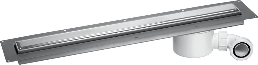 McAlpine 1200mm Slimline Channel Drain - Polished