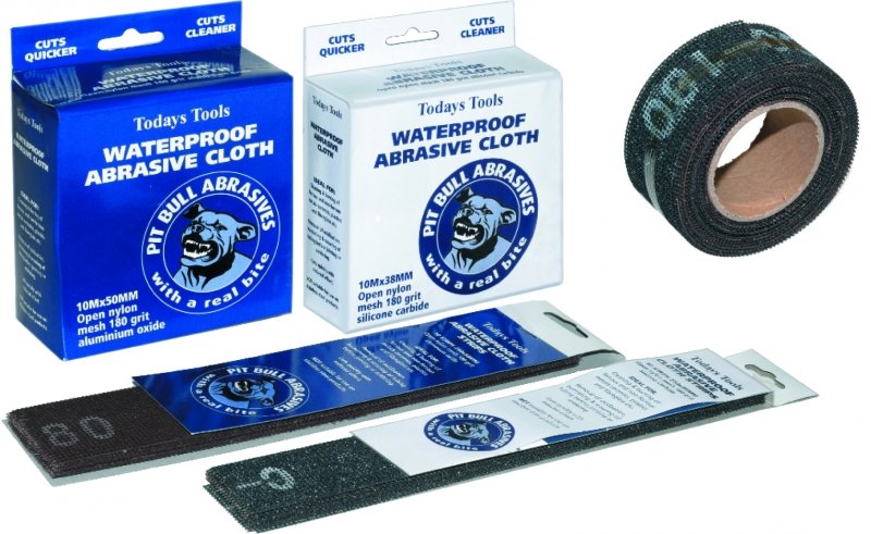 Pit Bull Plumbers Abrasive Strips (Pack of 10)