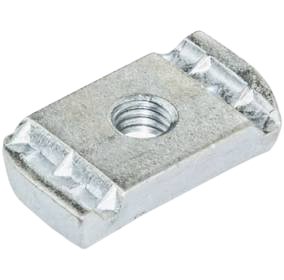 Zinc Plated Plain Channel Nuts M10 (Pack of 10 - Sold In Singles)
