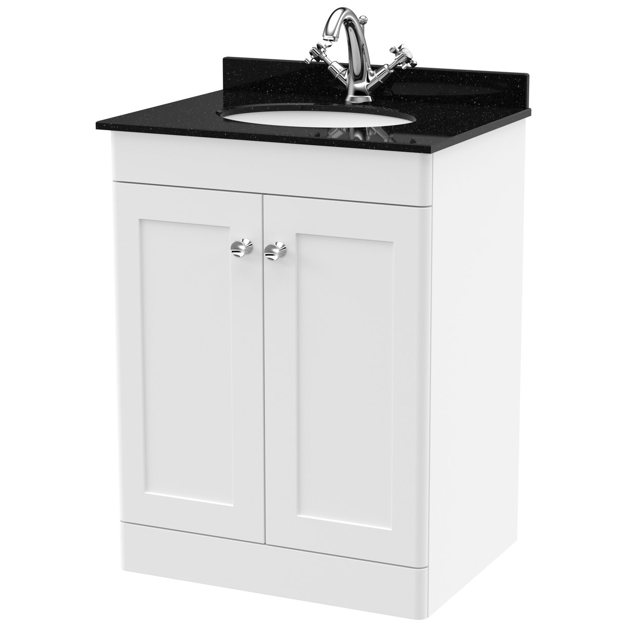 600 F/S 2-Door Unit & Marble Top 1TH