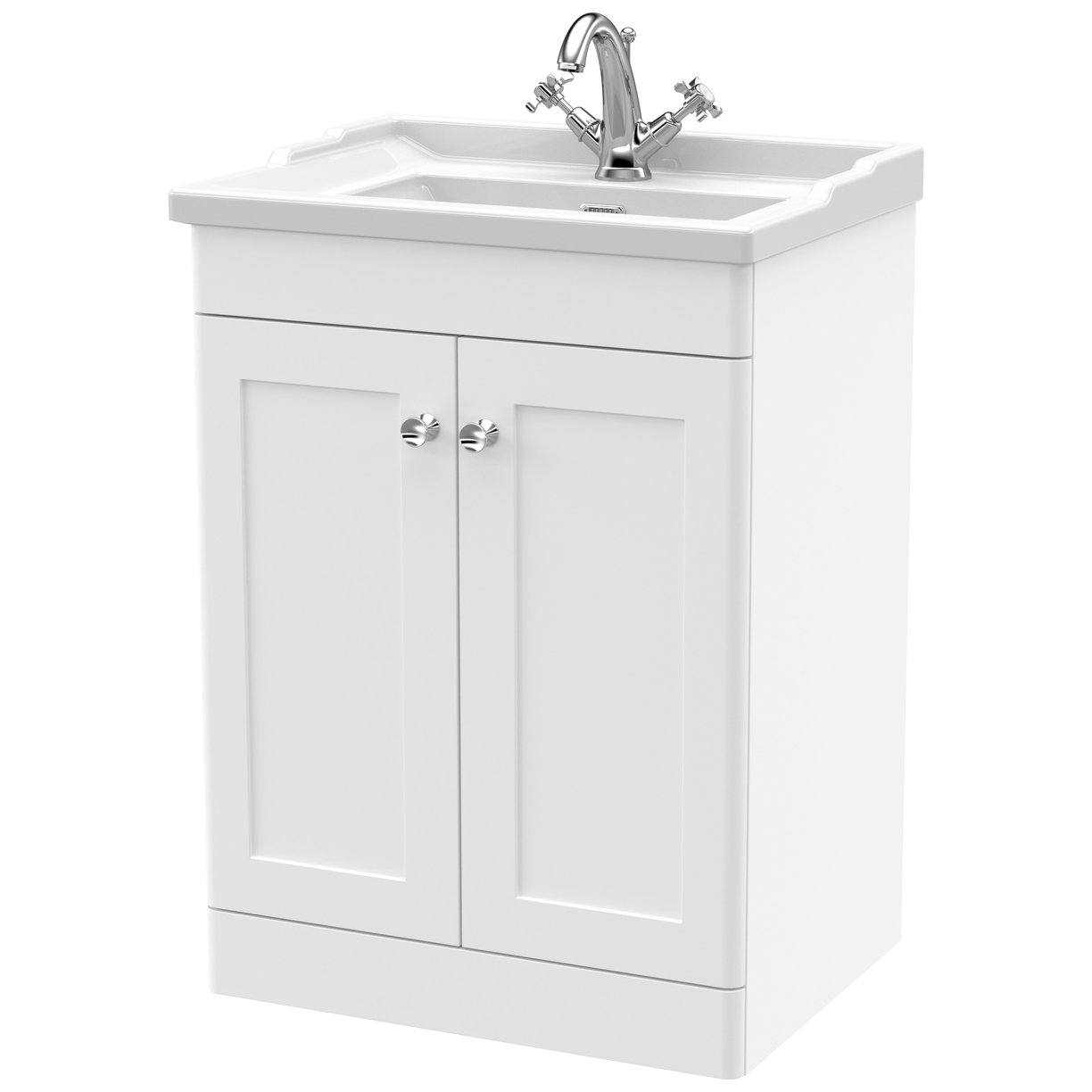 600 F/S 2-Door Unit & Basin 1TH