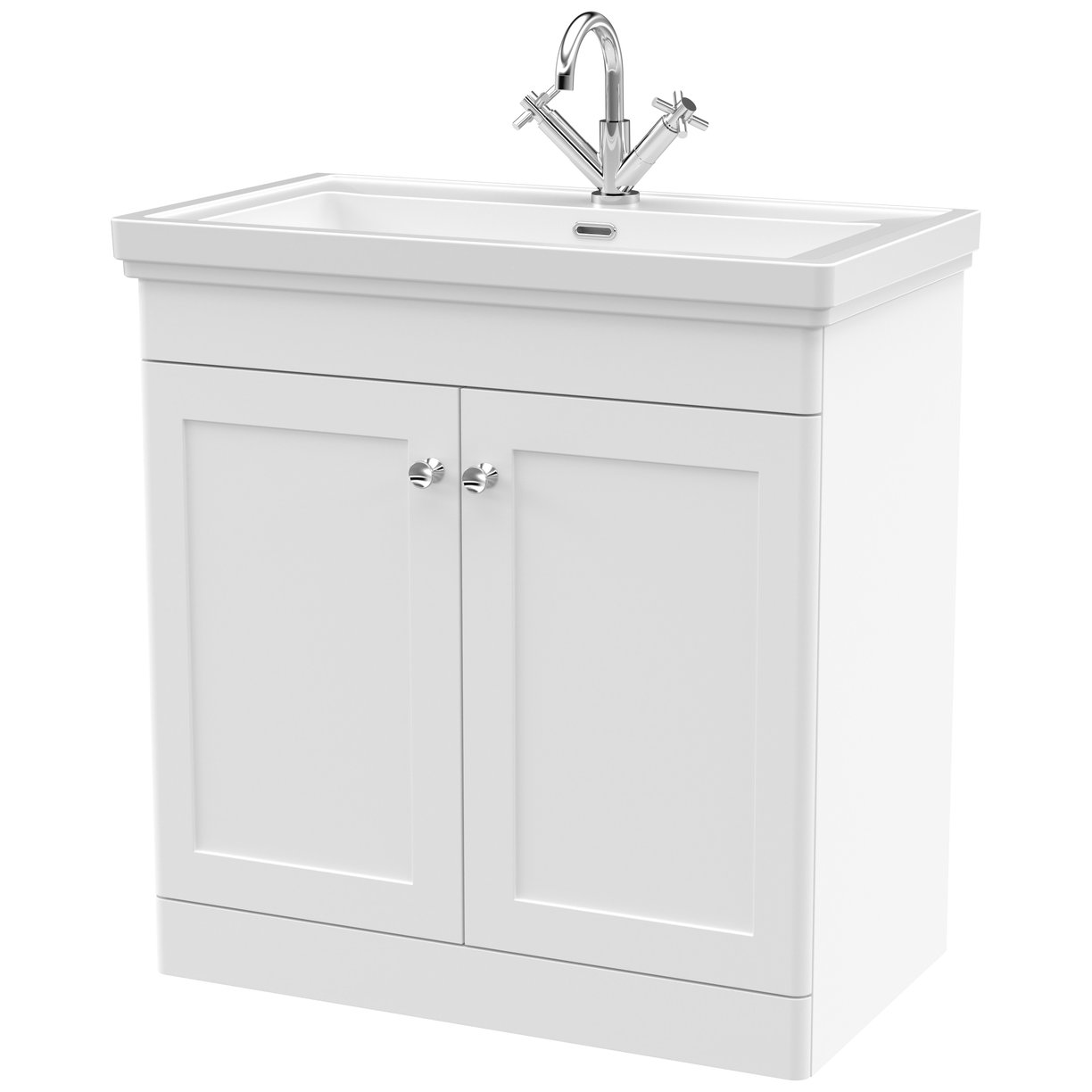 800 F/S 2-Door Unit & Basin 1TH