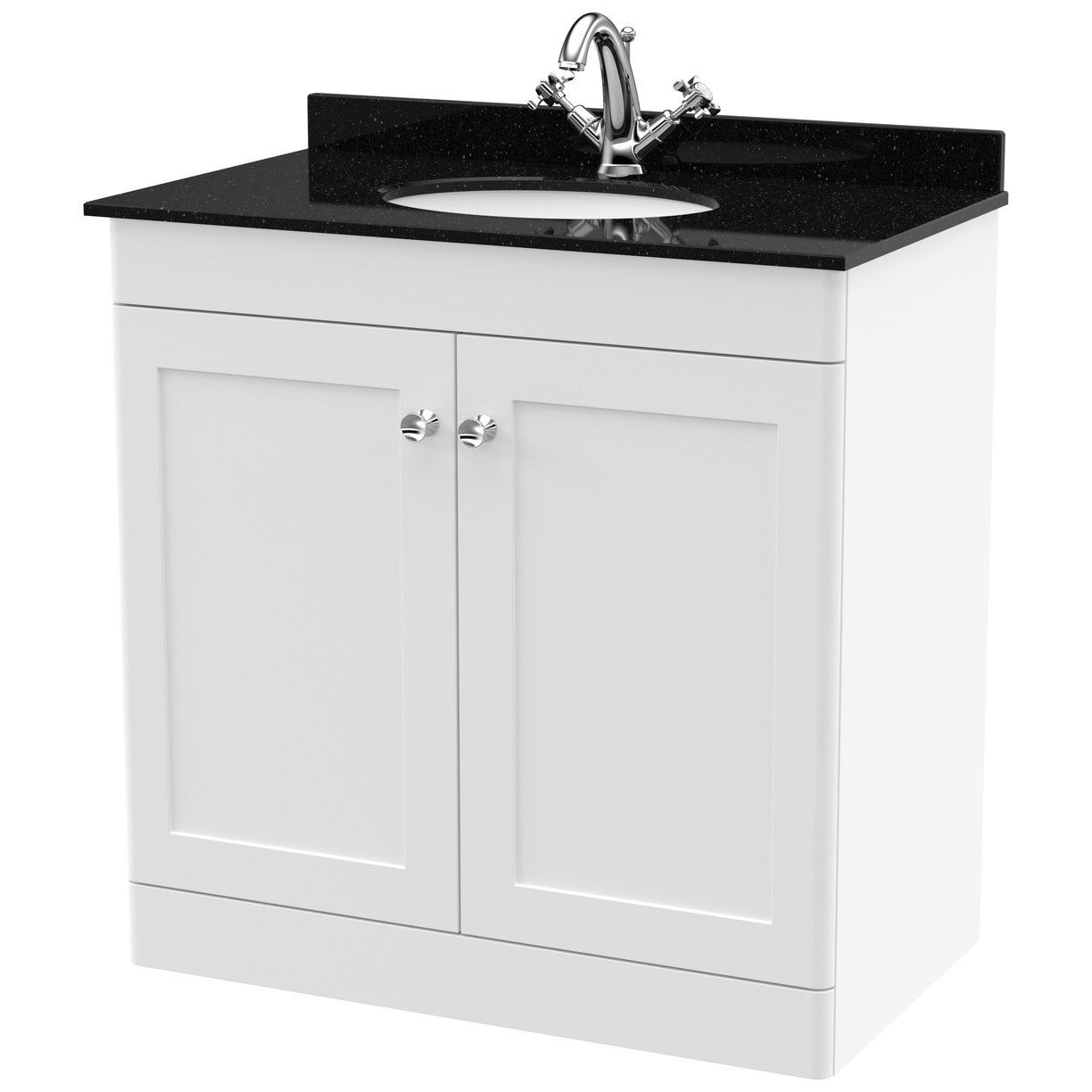 800 F/S 2-Door Unit & Marble Top 1TH