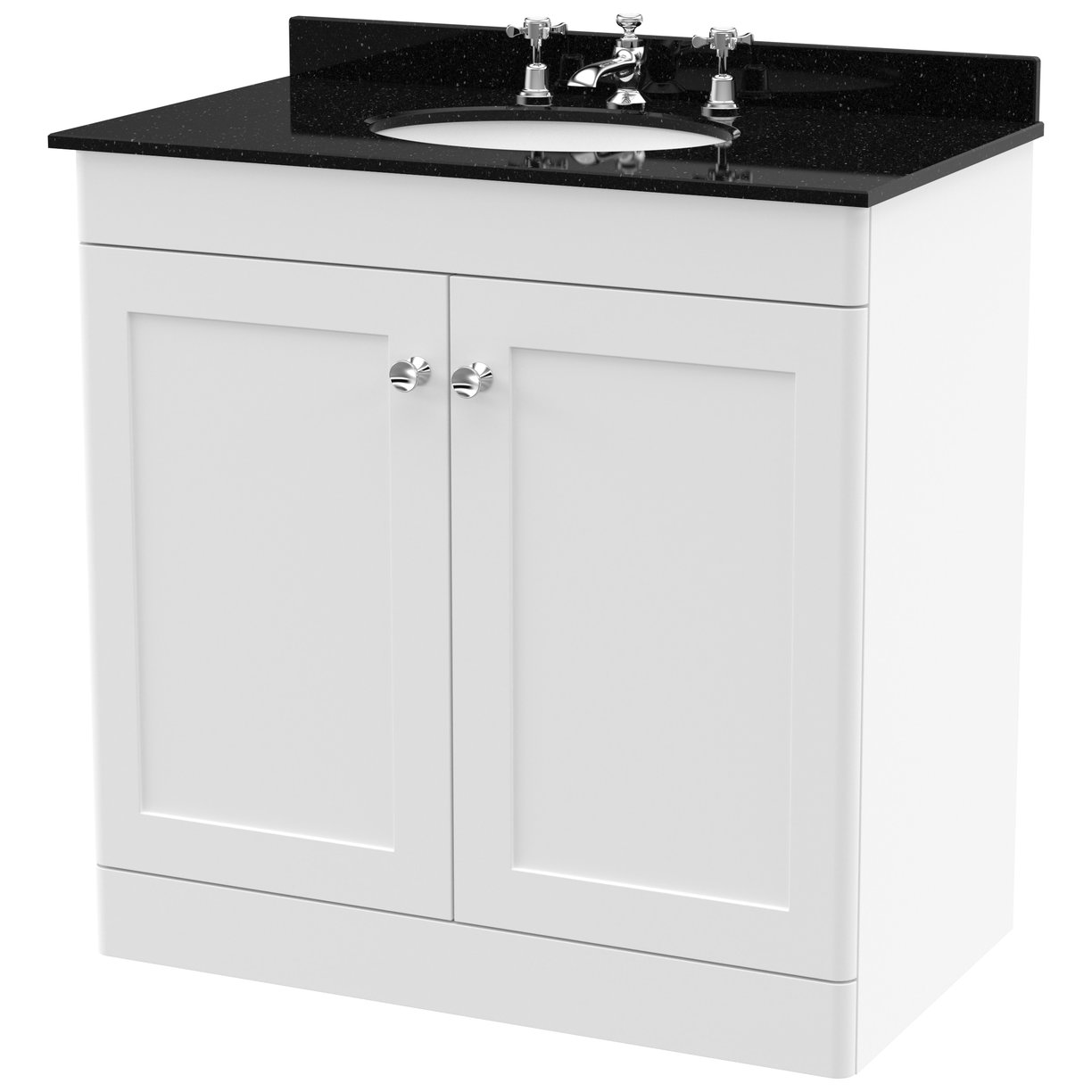 800 F/S 2-Door Unit & Marble Top 3TH