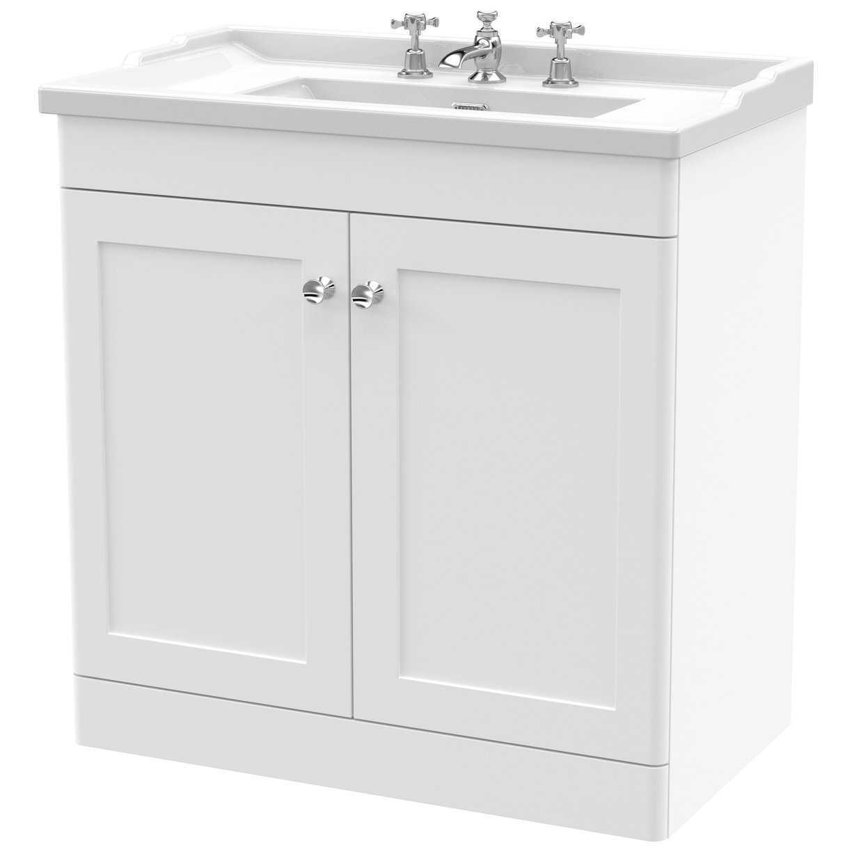 800 F/S 2-Door Unit & Basin 3TH