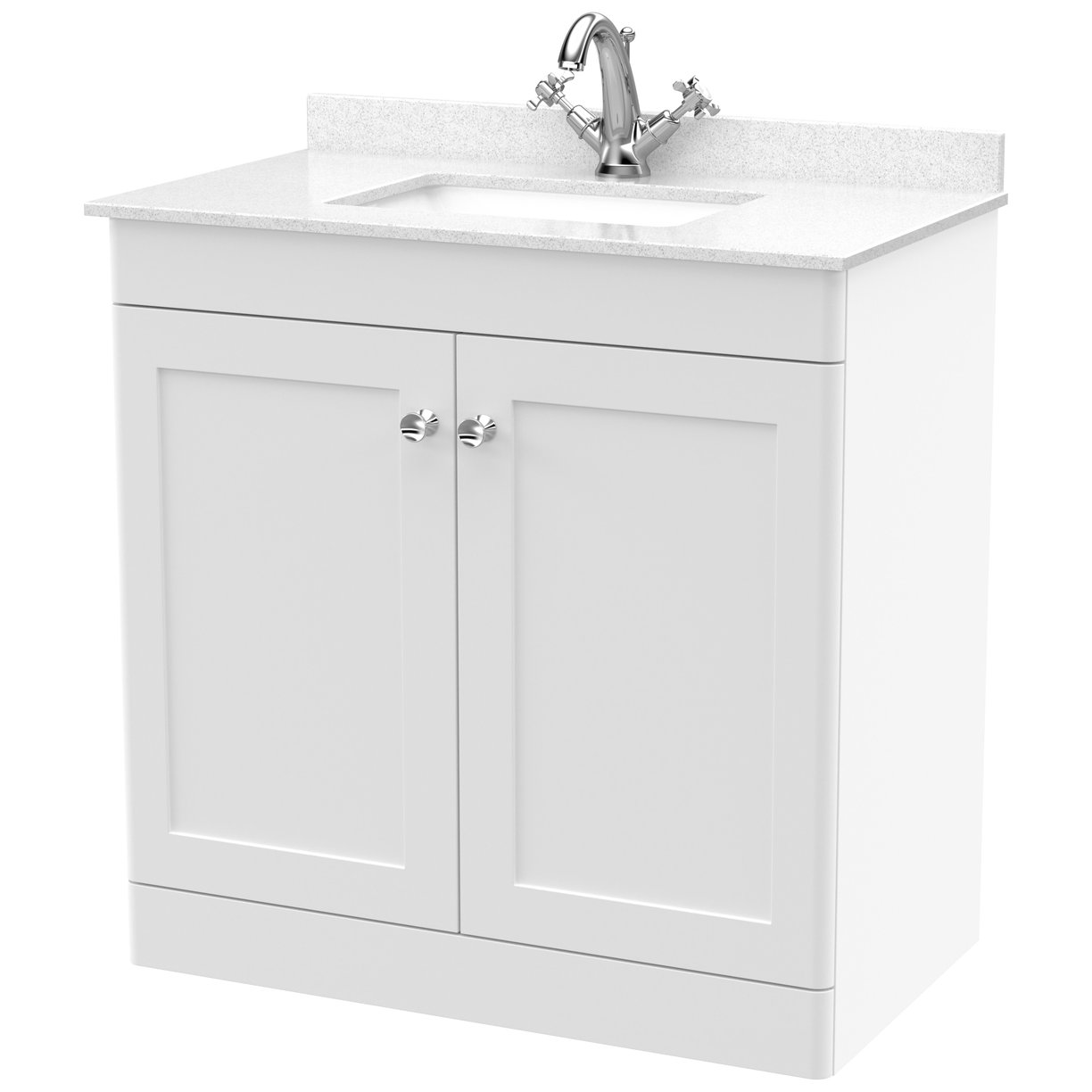 800 F/S 2-Door Unit & Marble Top 1TH