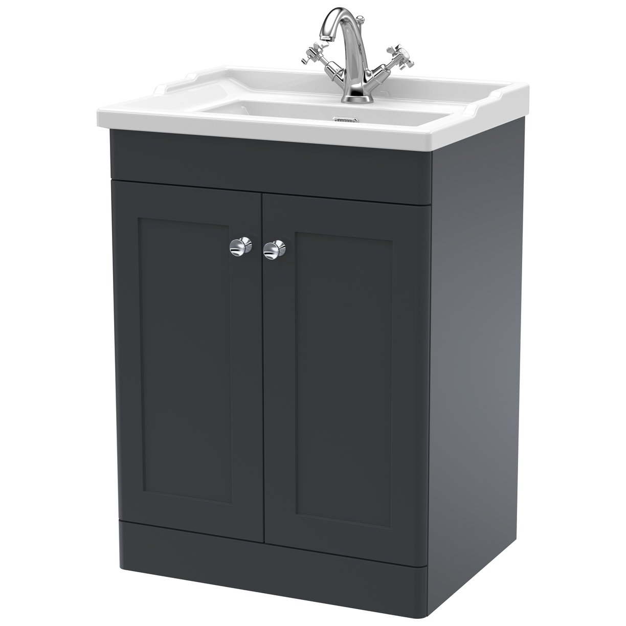 600 F/S 2-Door Unit & Basin 1TH