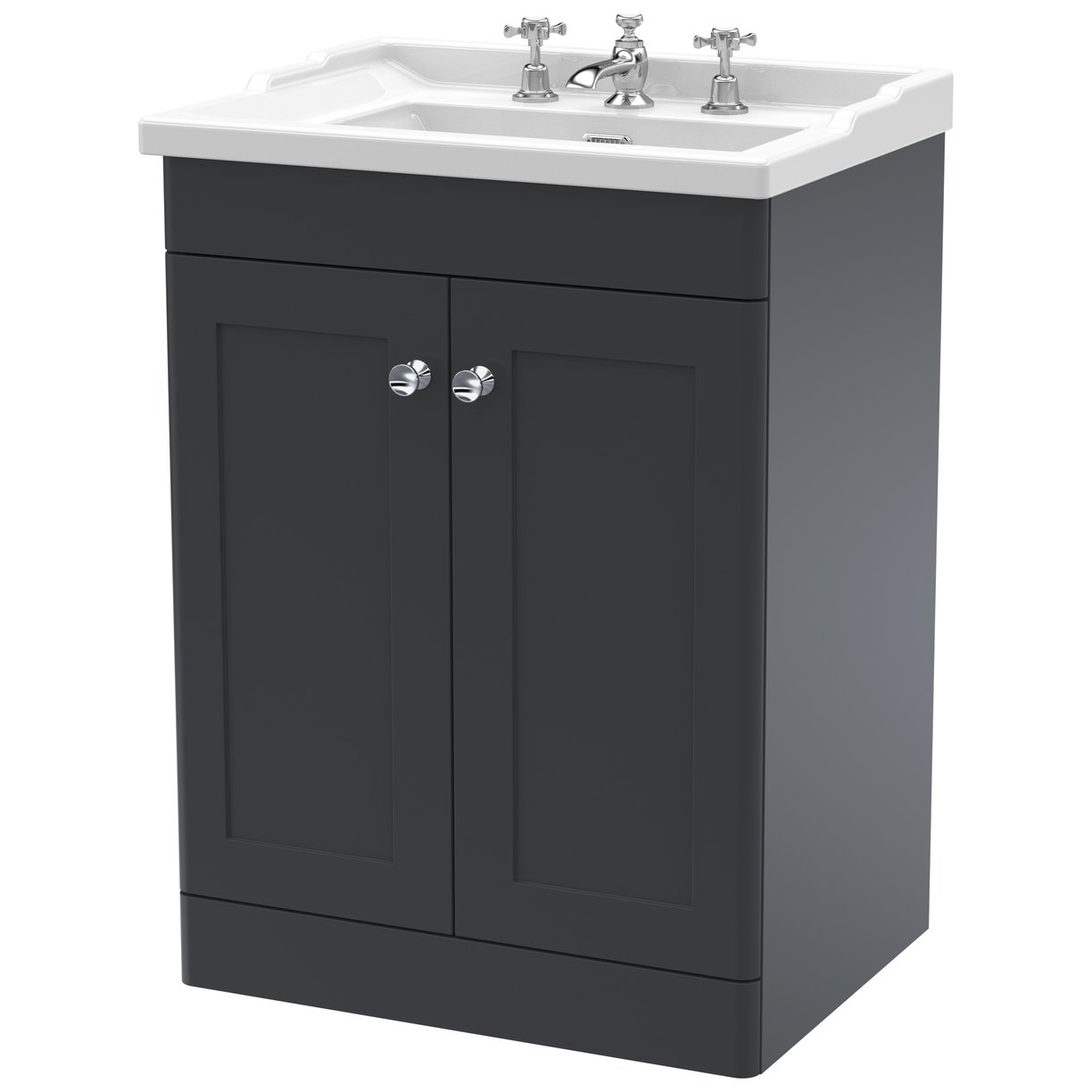 600 F/S 2-Door Unit & Basin 3TH