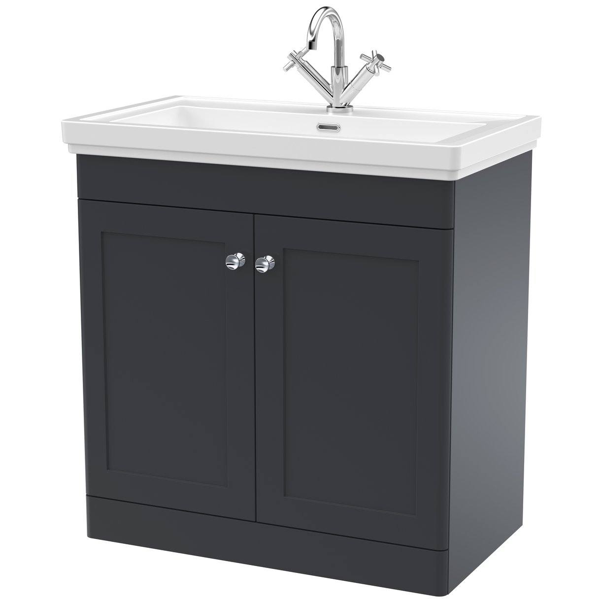 800 F/S 2-Door Unit & Basin 1TH