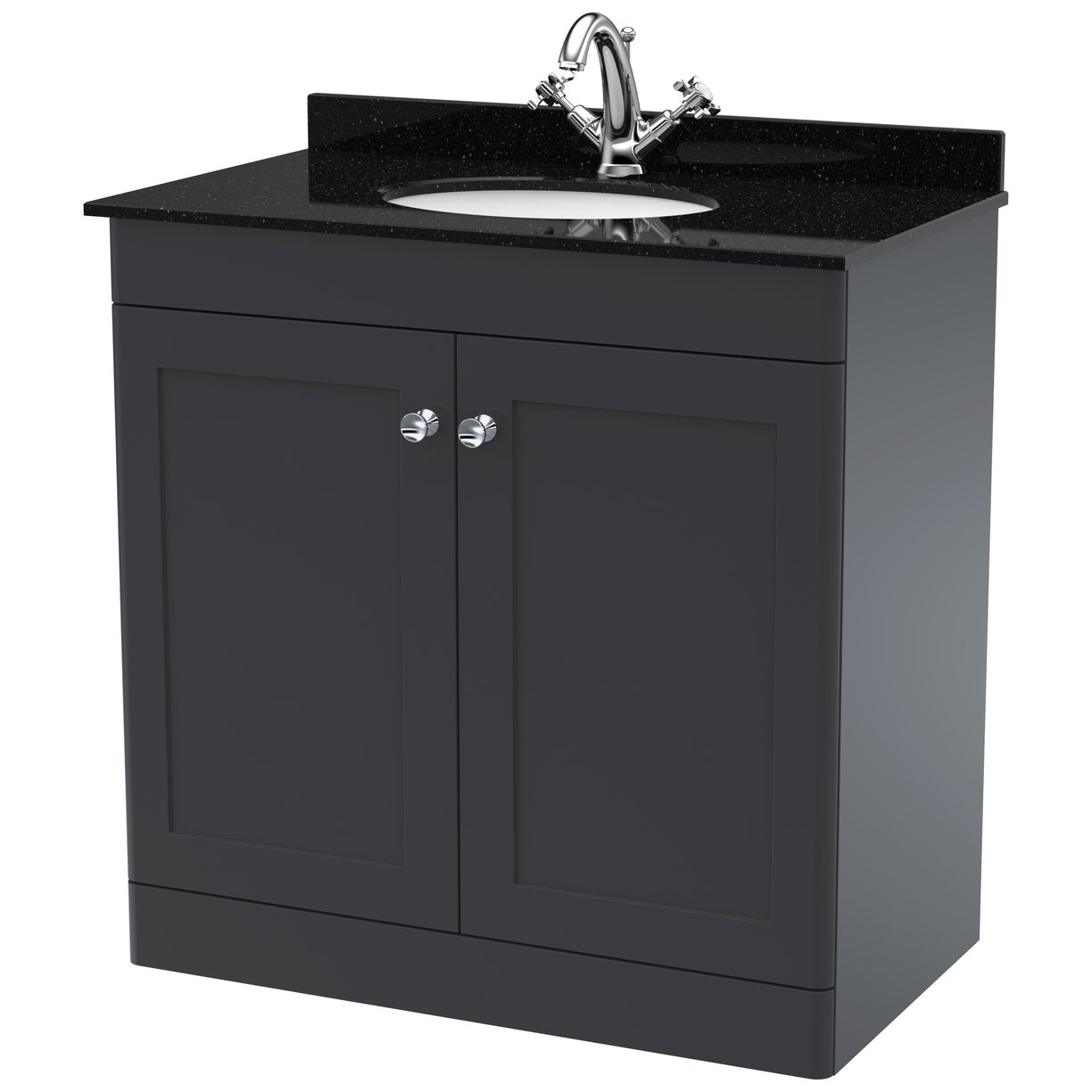 800 F/S 2-Door Unit & Marble Top 1TH