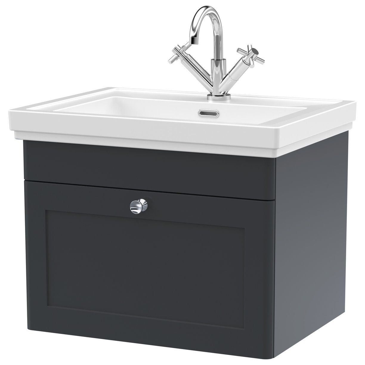 600 W/H 1-Drawer Unit & Basin 1TH