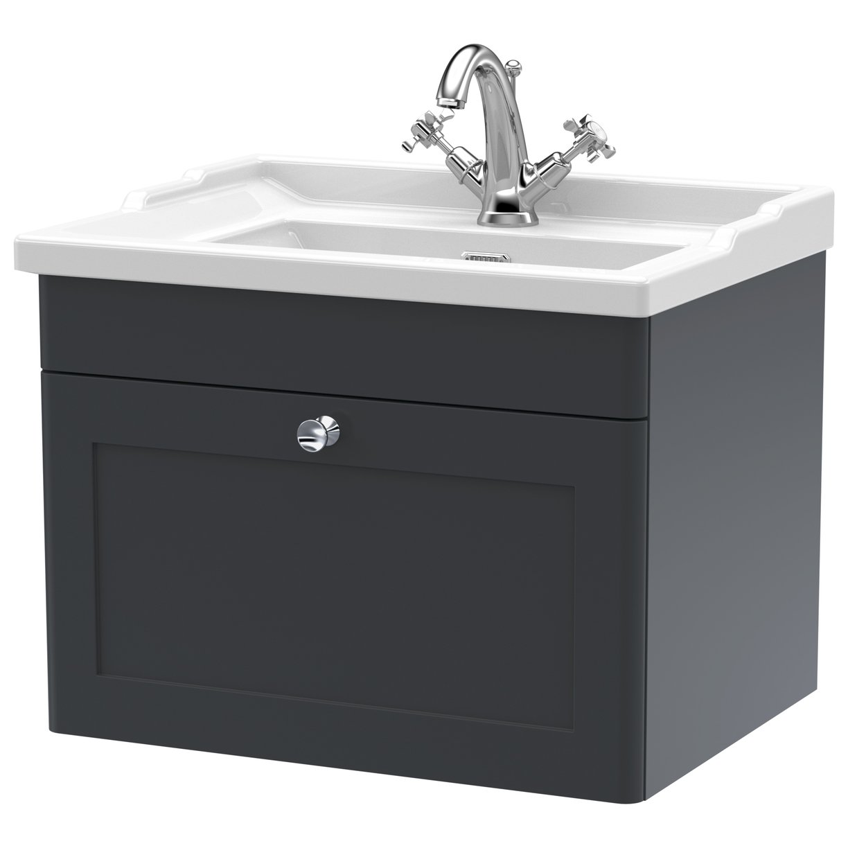 600 W/H 1-Drawer Unit & Basin 1TH