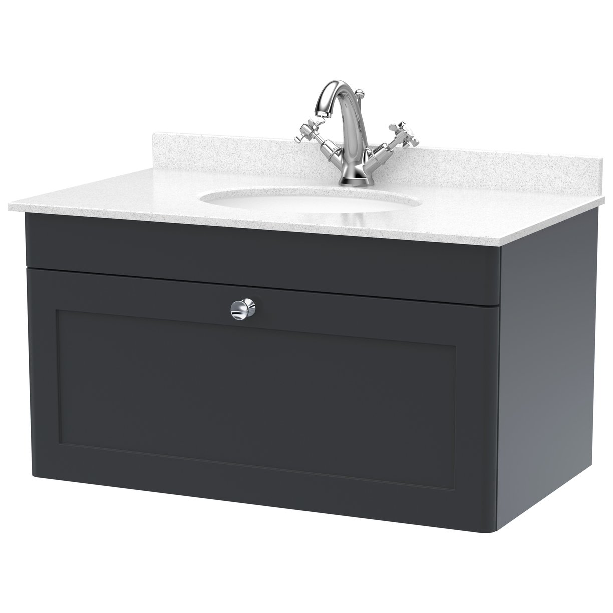 800 W/H 1-Drawer Unit & Marble Top 1TH