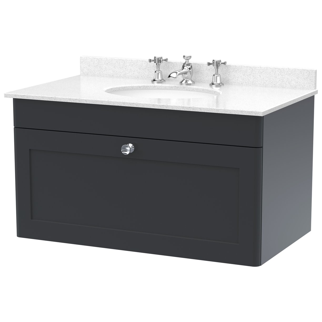 800 W/H 1-Drawer Unit & Marble Top 3TH