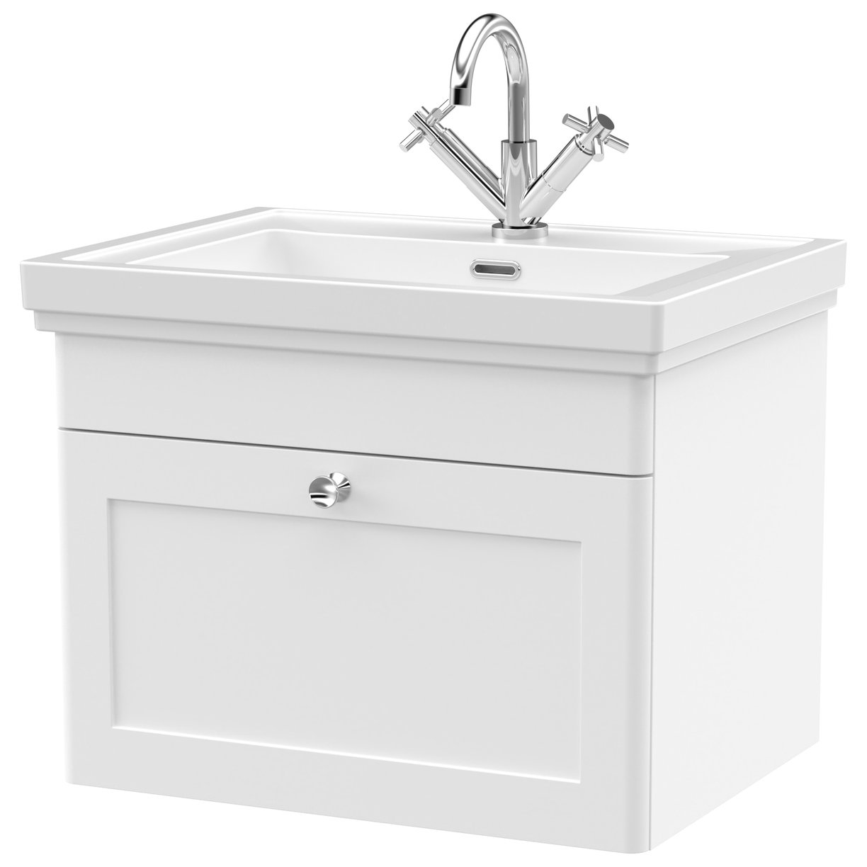 600 W/H 1-Drawer Unit & Basin 1TH