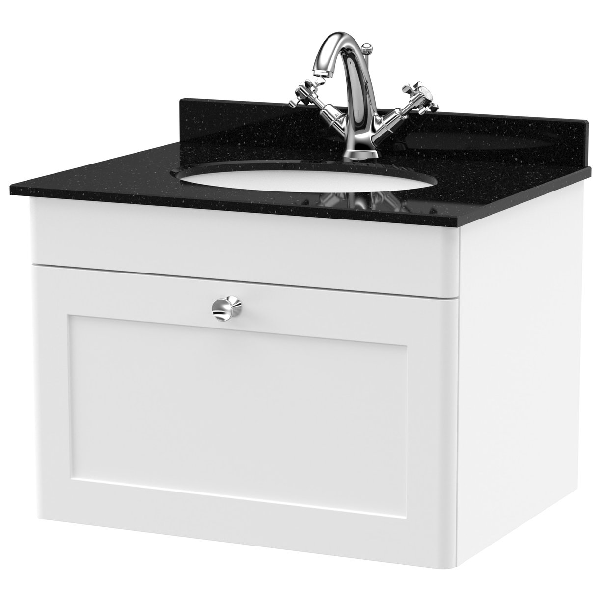600 W/H 1-Drawer Unit & Marble Top 1TH