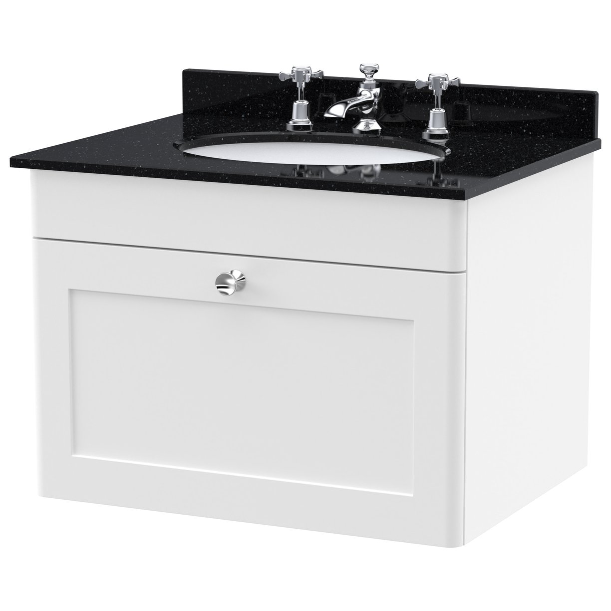 600 W/H 1-Drawer Unit & Marble Top 3TH