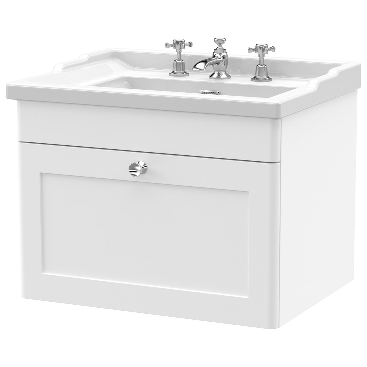 600 W/H 1-Drawer Unit & Basin 3TH
