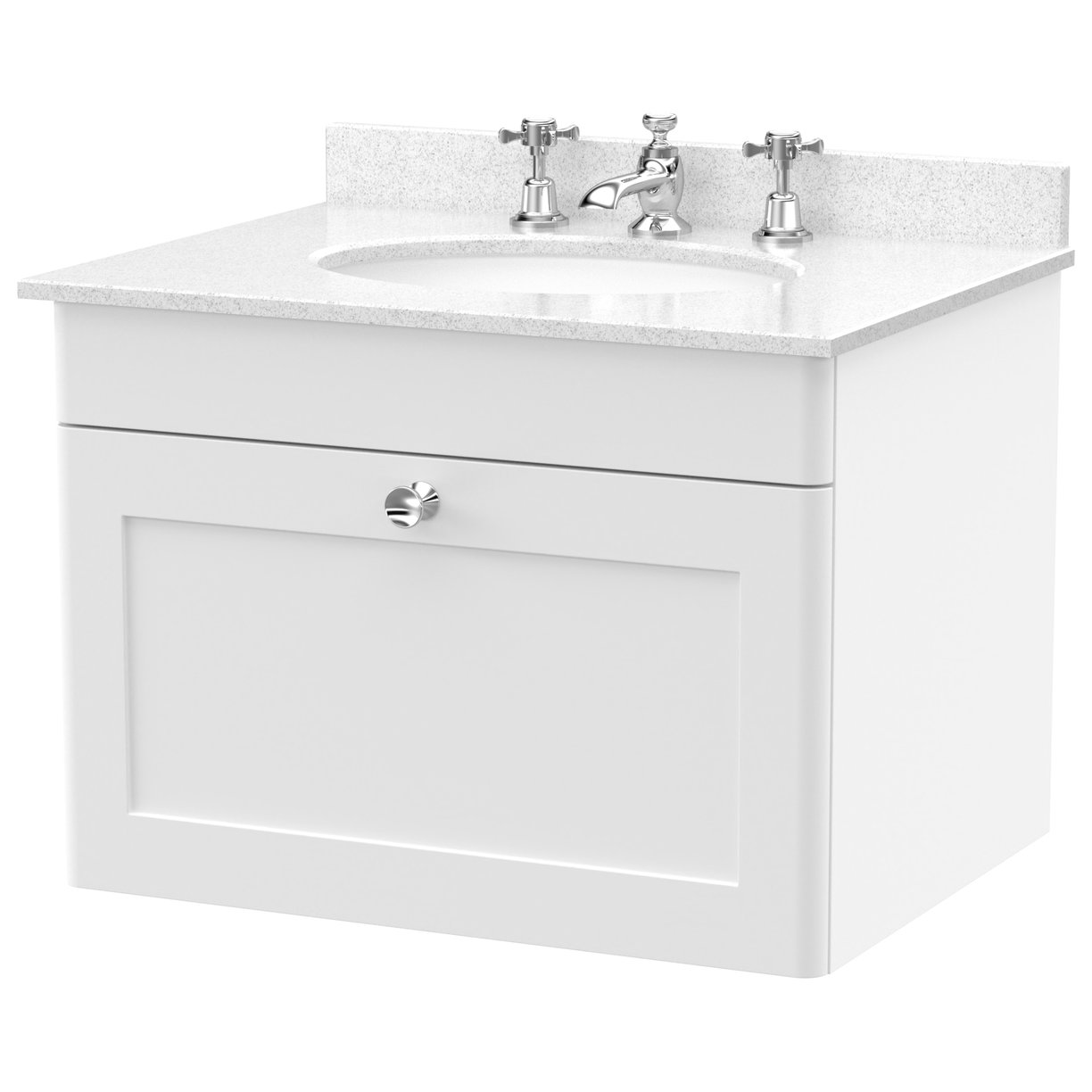 600 W/H 1-Drawer Unit & Marble Top 3TH