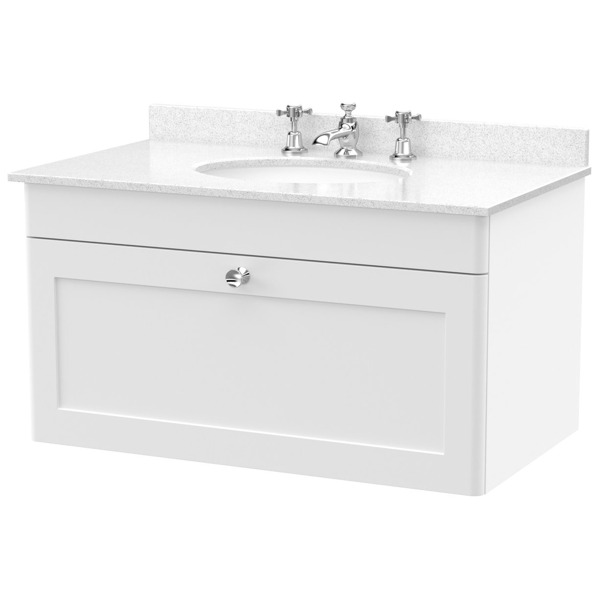 800 W/H 1-Drawer Unit & Marble Top 3TH