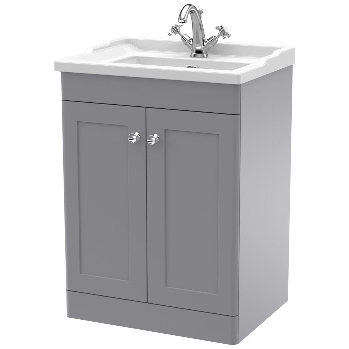 600 F/S 2-Door Unit & Basin 1TH