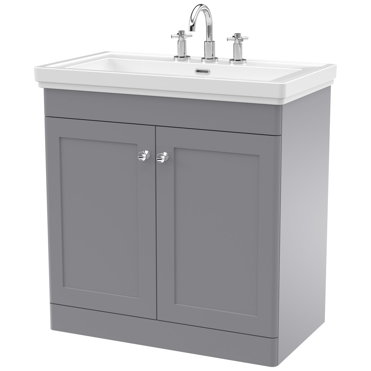 800 F/S 2-Door Unit & Basin 3TH