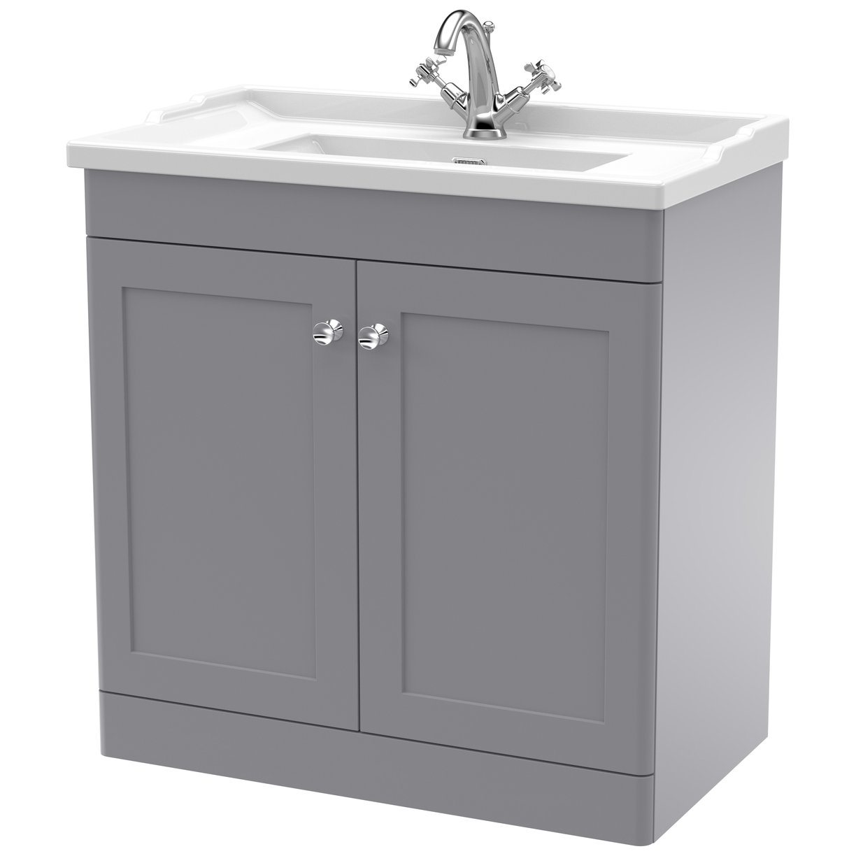 800 F/S 2-Door Unit & Basin 1TH