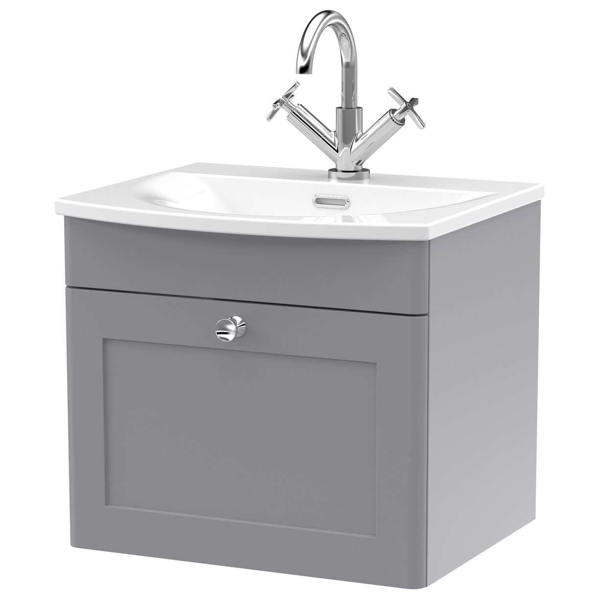 500 Wall Hung Unit With Curved Basin