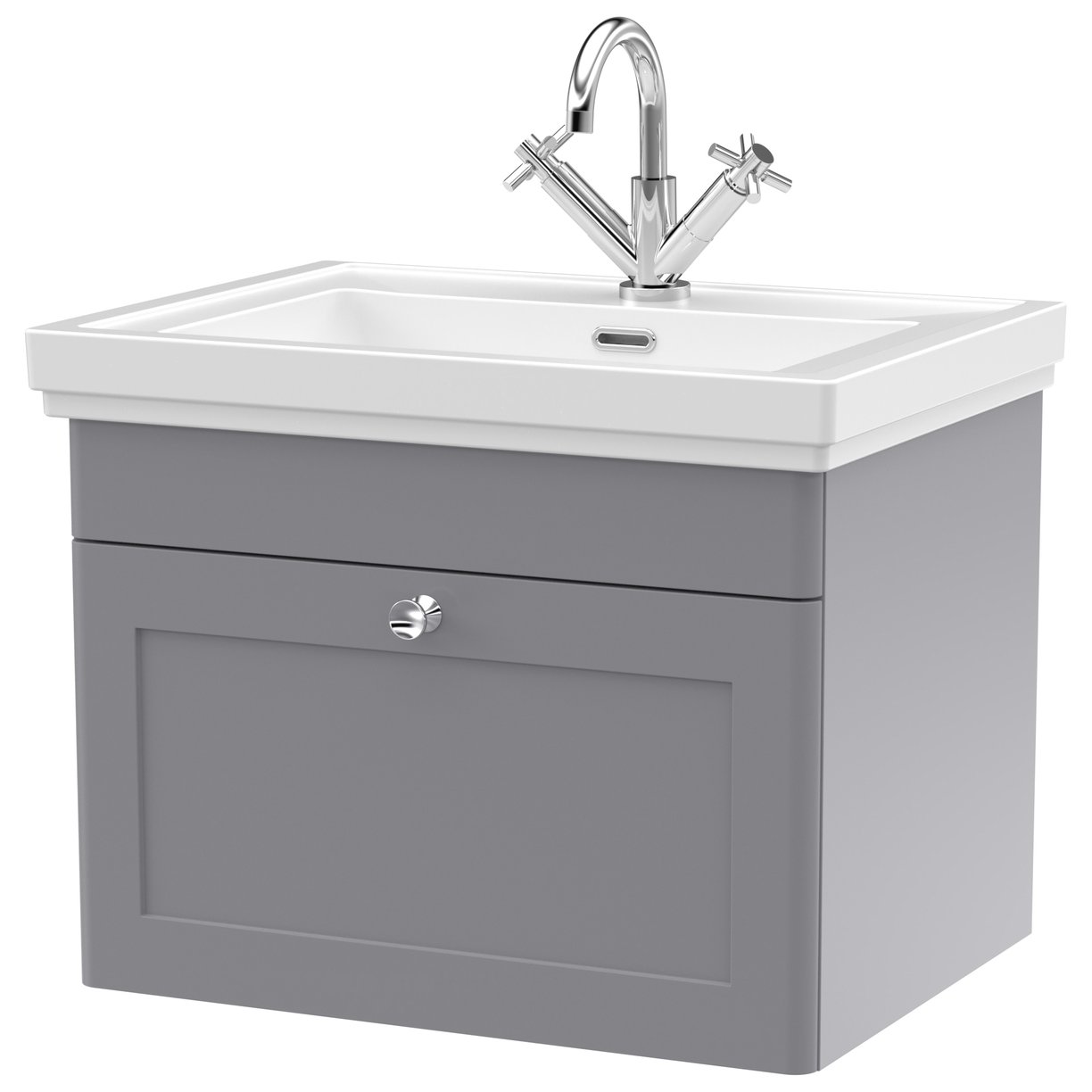 600 W/H 1-Drawer Unit & Basin 1TH
